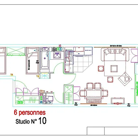 A Gourette, 6 Pers, Balcon, Animaux Admis - Fr-1-860-37 * Gourette